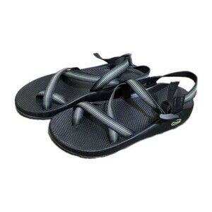 Men's Black Strappy Outdoor Sandals